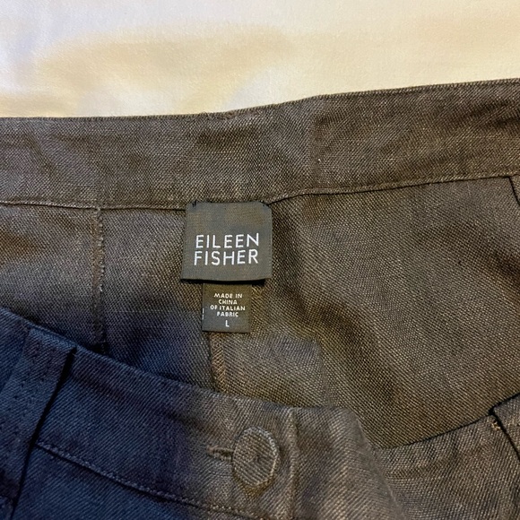 Eileen Fisher Gray Pants - Picture 2 of 5